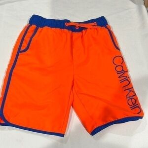 Calvin Klein swim trunks. Size small 8/10.